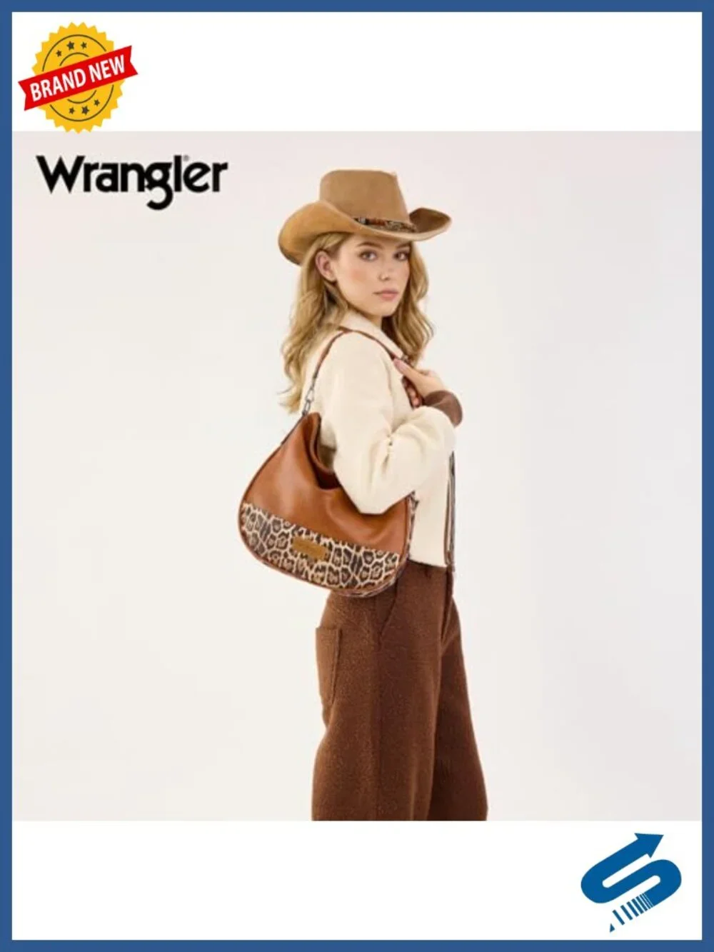 Vegan Leather Hobo Bag Crossbody Purse with Adjustable Strap